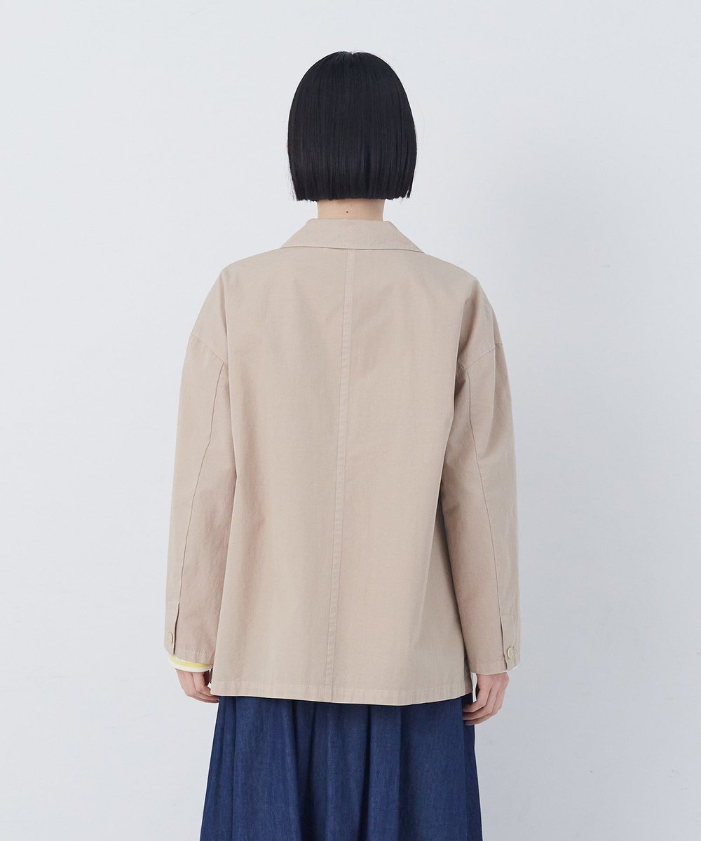 congés payés ADIEU TRISTESSE ナイロンウェザージャケット ベージュ