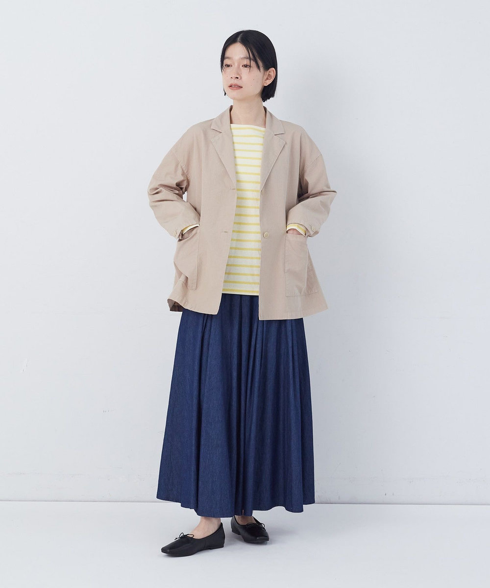congés payés ADIEU TRISTESSE ナイロンウェザージャケット ベージュ