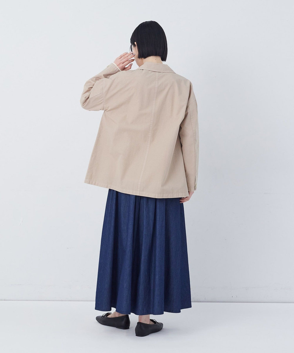 congés payés ADIEU TRISTESSE ナイロンウェザージャケット ベージュ