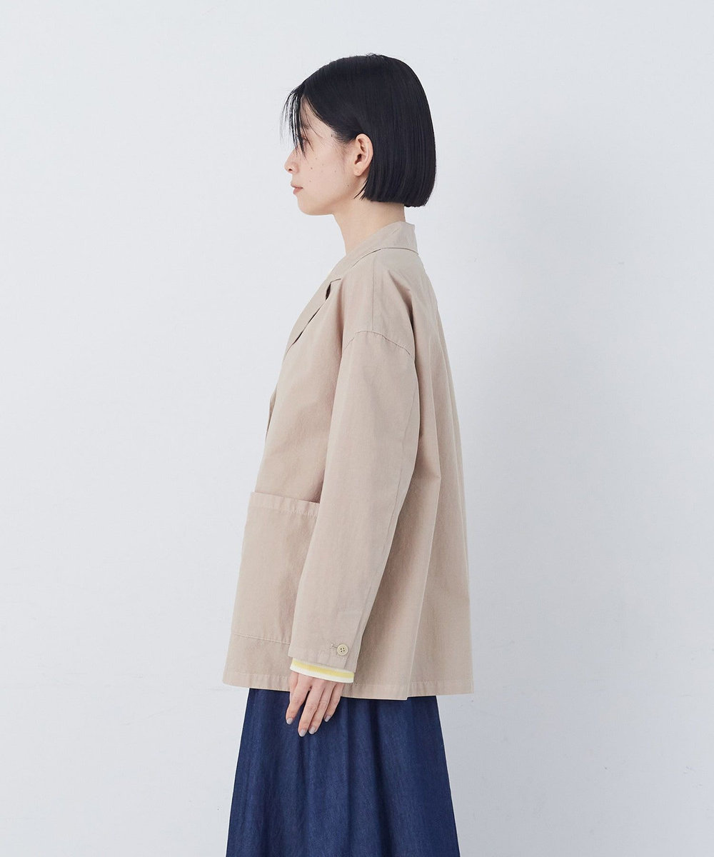 congés payés ADIEU TRISTESSE ナイロンウェザージャケット ベージュ