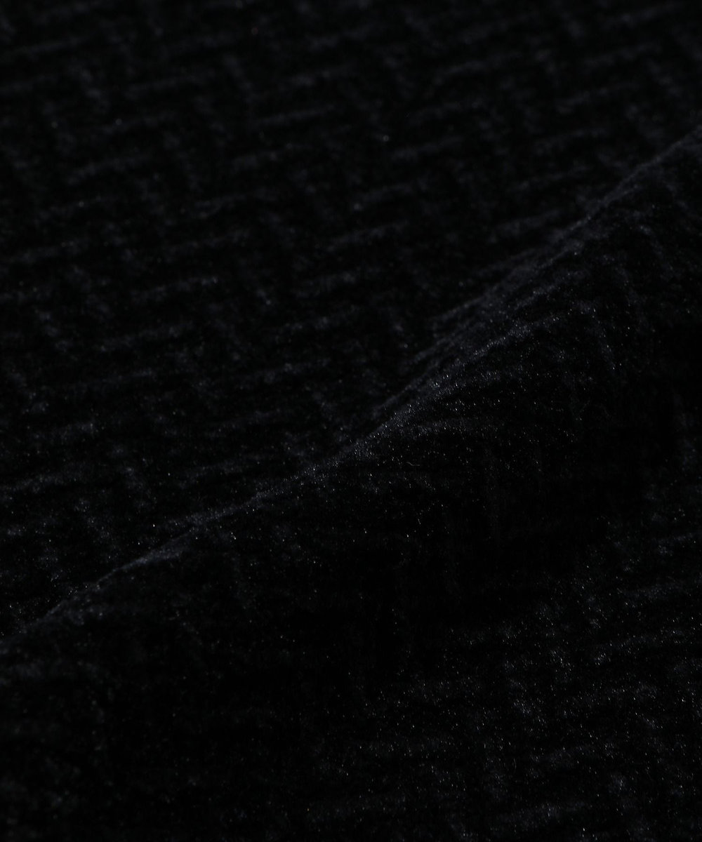 MEN'S BIGI モールジャガードクルーネックカットソー ブラック