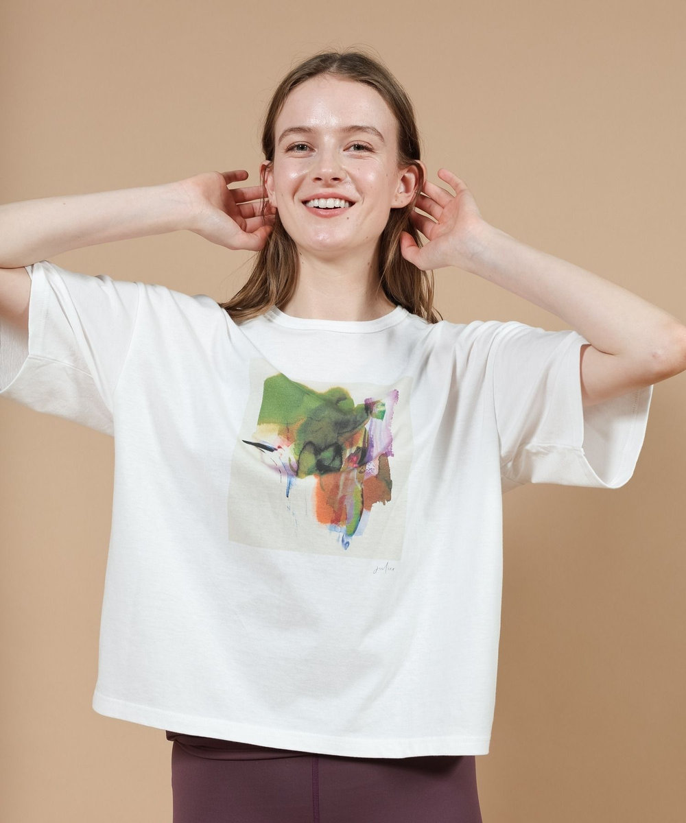 Julier kanako Sasakiコラボ プリントTシャツ グリーン