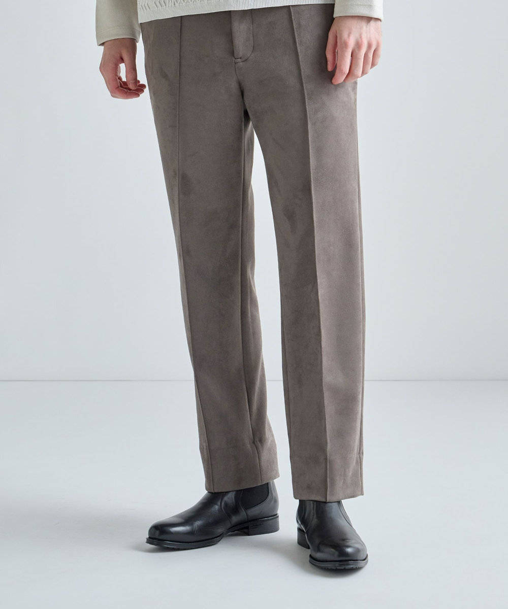 MEN'S BIGI レザーサイドゴアブーツ ブラック