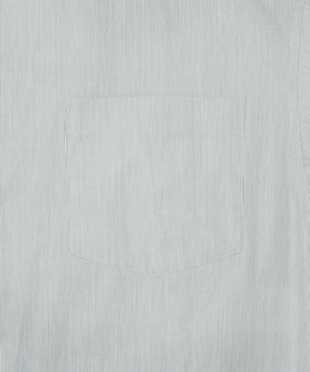 DÉPAREILLÉ PINSTRIPE BOW SHIRT / ピンストライプボウシャツ グリーン