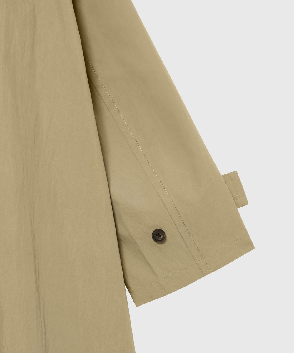 DÉPAREILLÉ GABARDINE BALMACAAN COAT / ギャバジンバルマカーンコート ベージュ