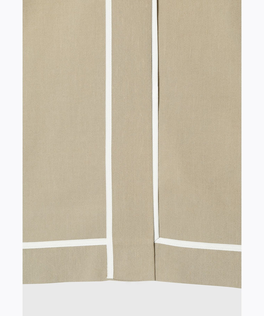 DÉPAREILLÉ LINEN POLYESTER TWILL JACKET ベージュ