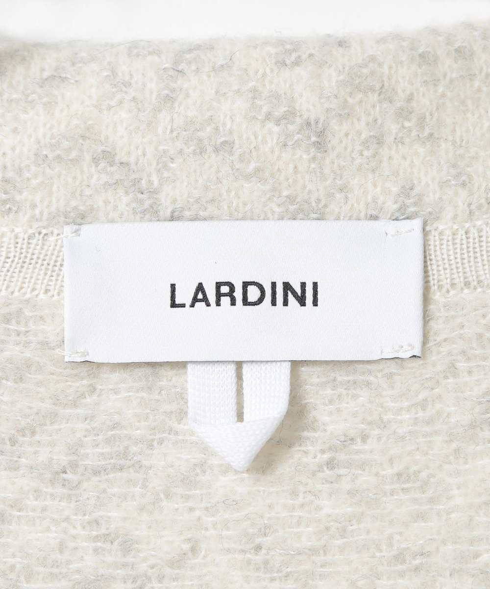 MEN'S BIGI 【LARDINI/ラルディーニ】アルパカウールヘリンボーンジャージジャケット ホワイト
