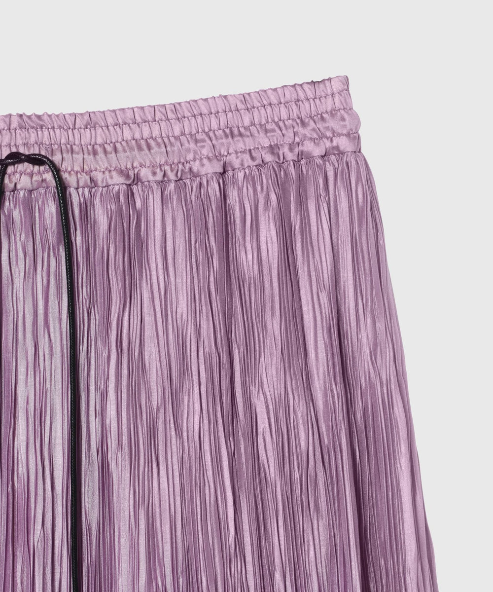 DÉPAREILLÉ TENCEL ORGANDY PLEATS SKIRT / テンセルオーガンジープリーツスカート ピンク