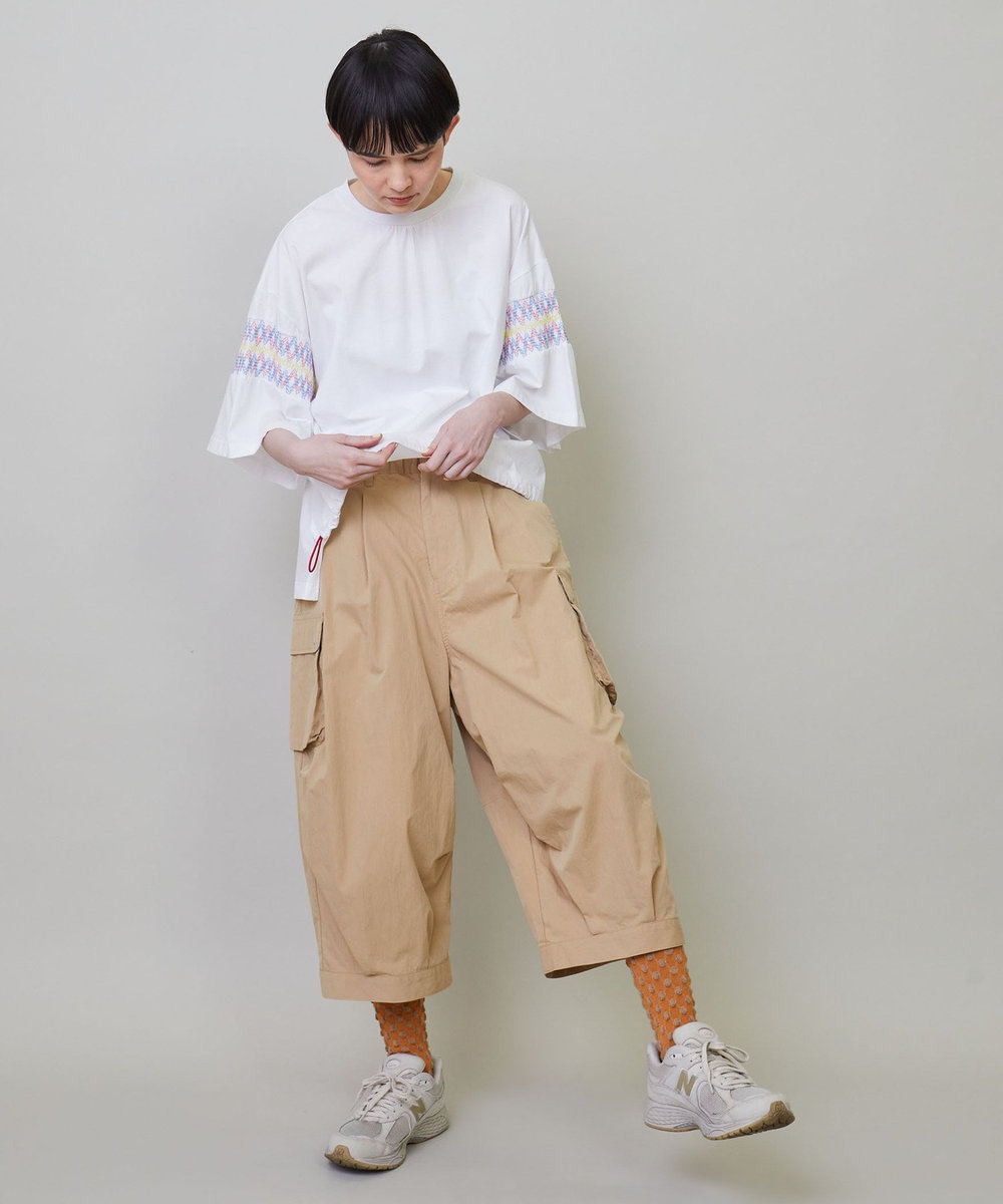 FRAPBOIS ユーティーズ カーゴパンツ ベージュ
