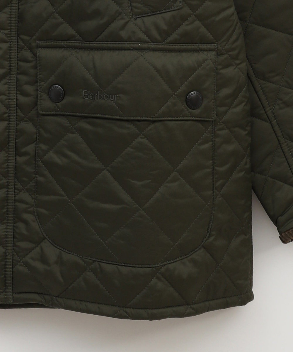 MEN'S BIGI 【Barbour/バブアー】 キルティングブルゾン BEDALE（ビデイル） オリーブ