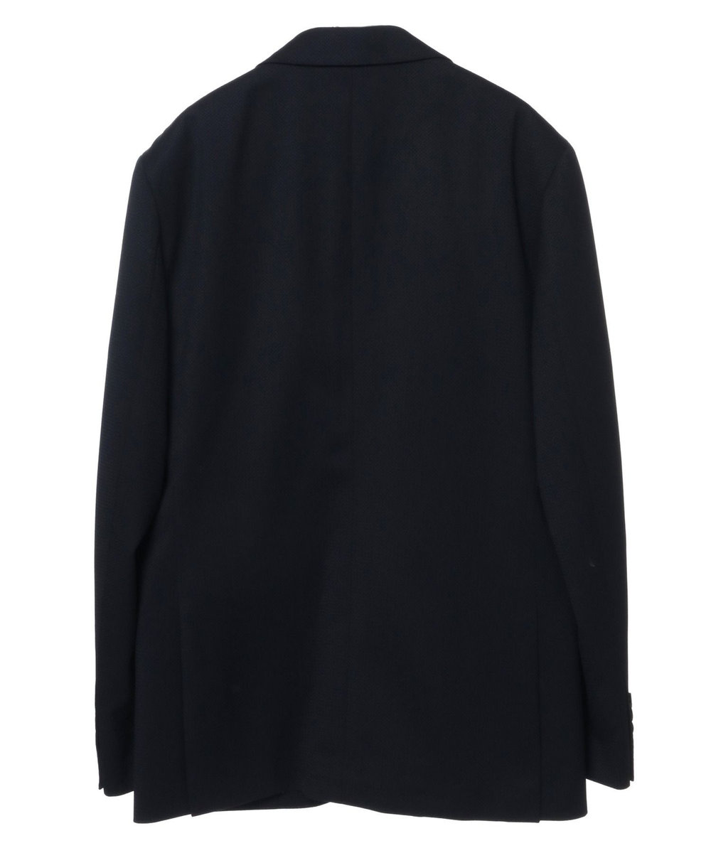 MEN'S BIGI シェブロンジャカードスーツセットアップ＜同素材ベストあり＞ ネイビー