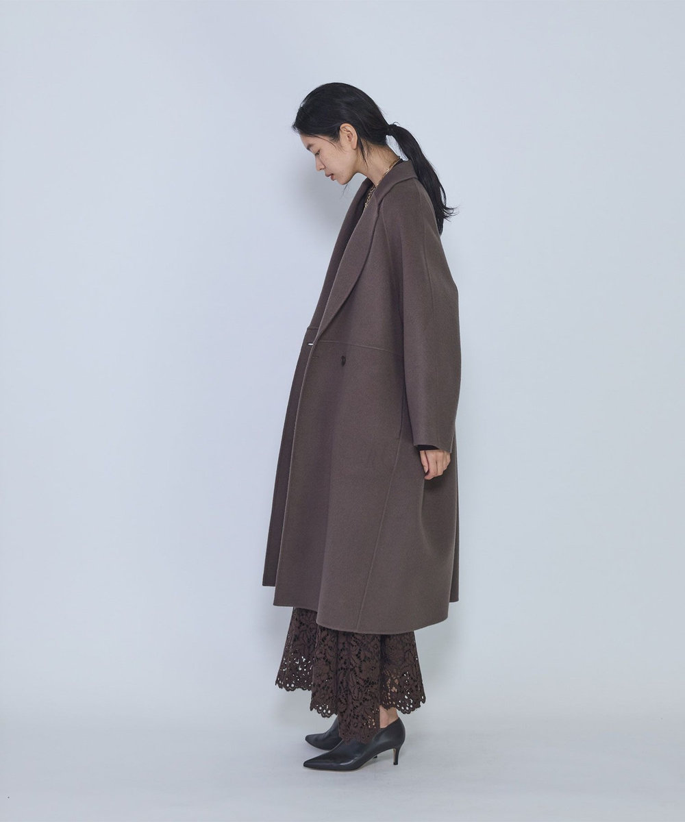 1er Arrondissement ラップリバーコート モカ