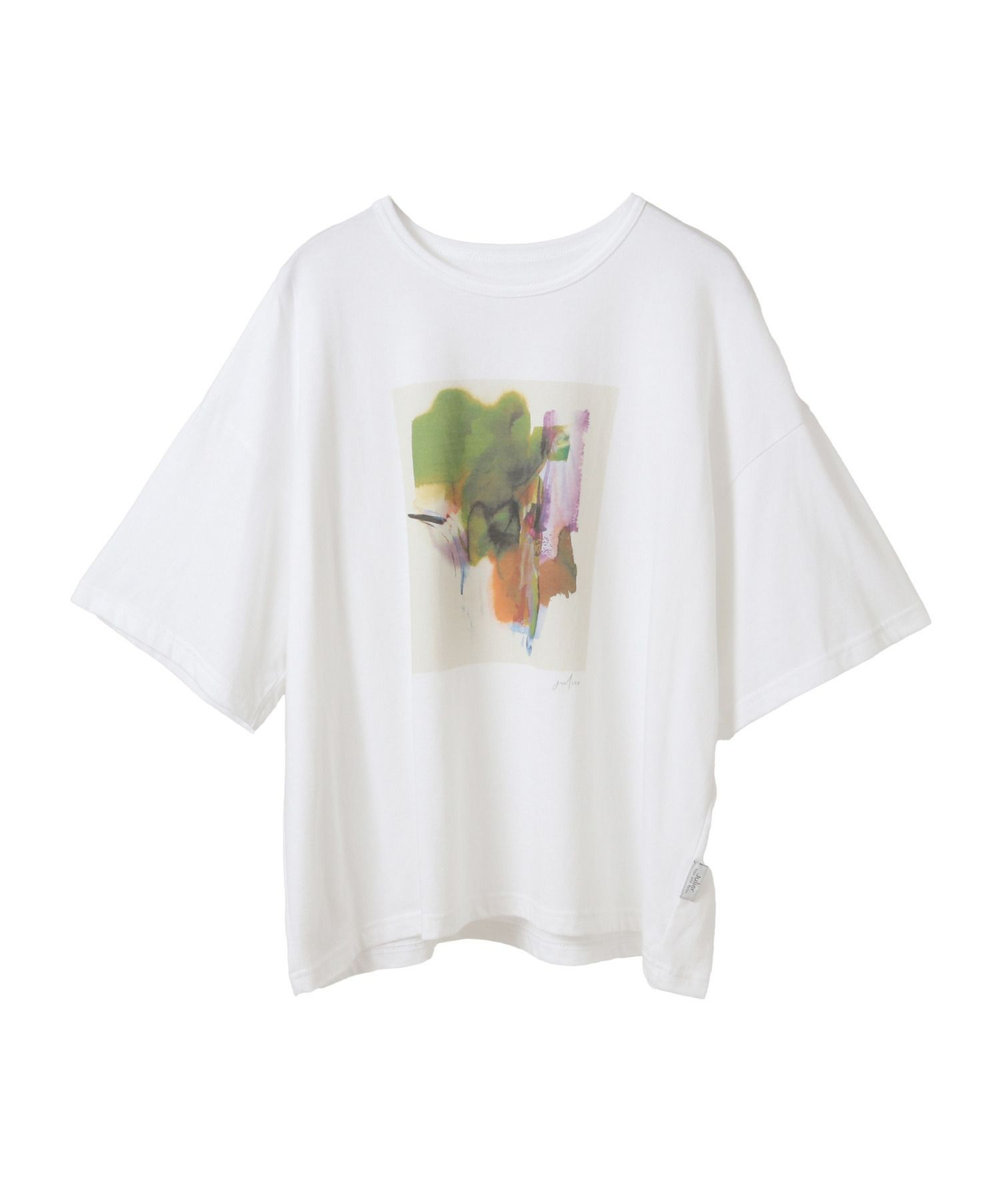Julier kanako Sasakiコラボ プリントTシャツ グリーン