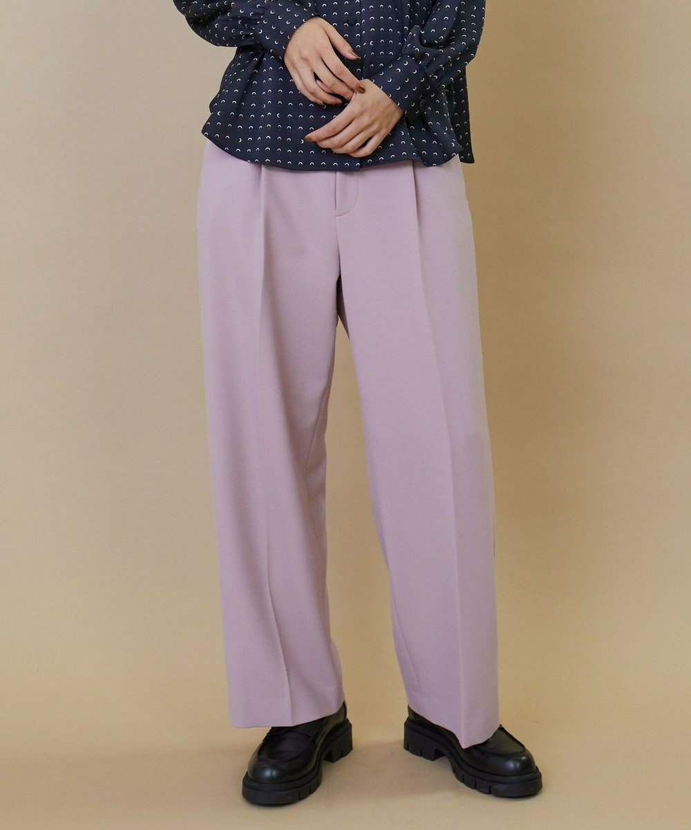 L'EQUIPE 2WAYギャザワイドパンツ ピンク