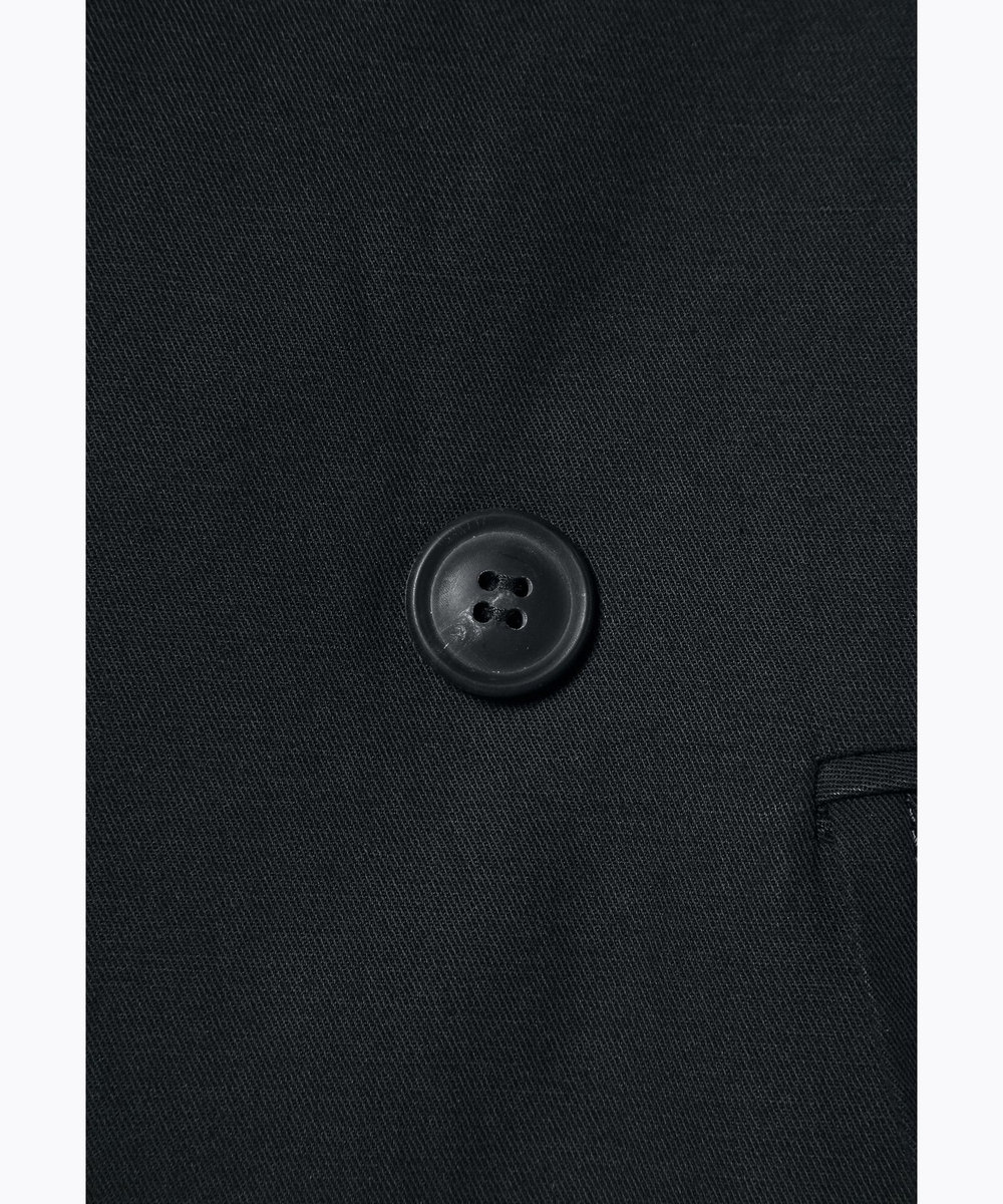 DÉPAREILLÉ COTTON LINEN TWILL DOUBLE JACKET / コットンリネンツイルダブルジャケット ネイビー