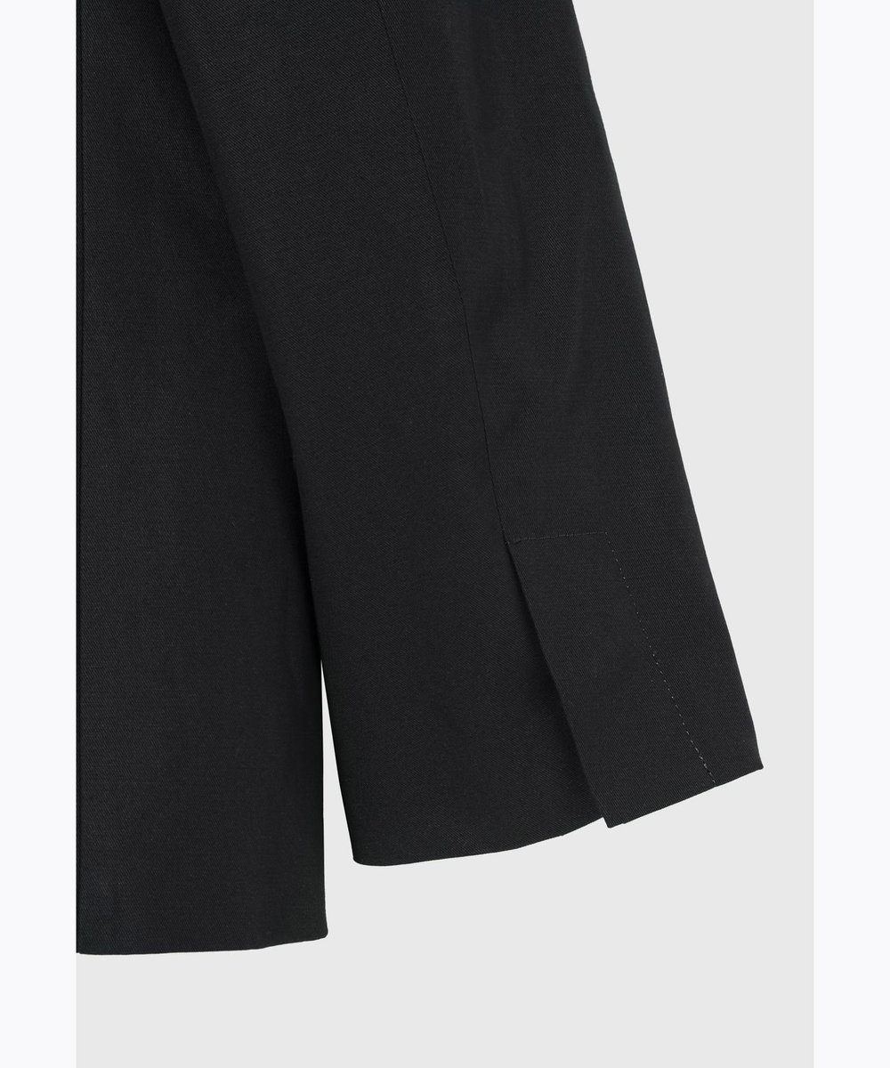 DÉPAREILLÉ COTTON LINEN TWILL DOUBLE JACKET / コットンリネンツイルダブルジャケット ネイビー