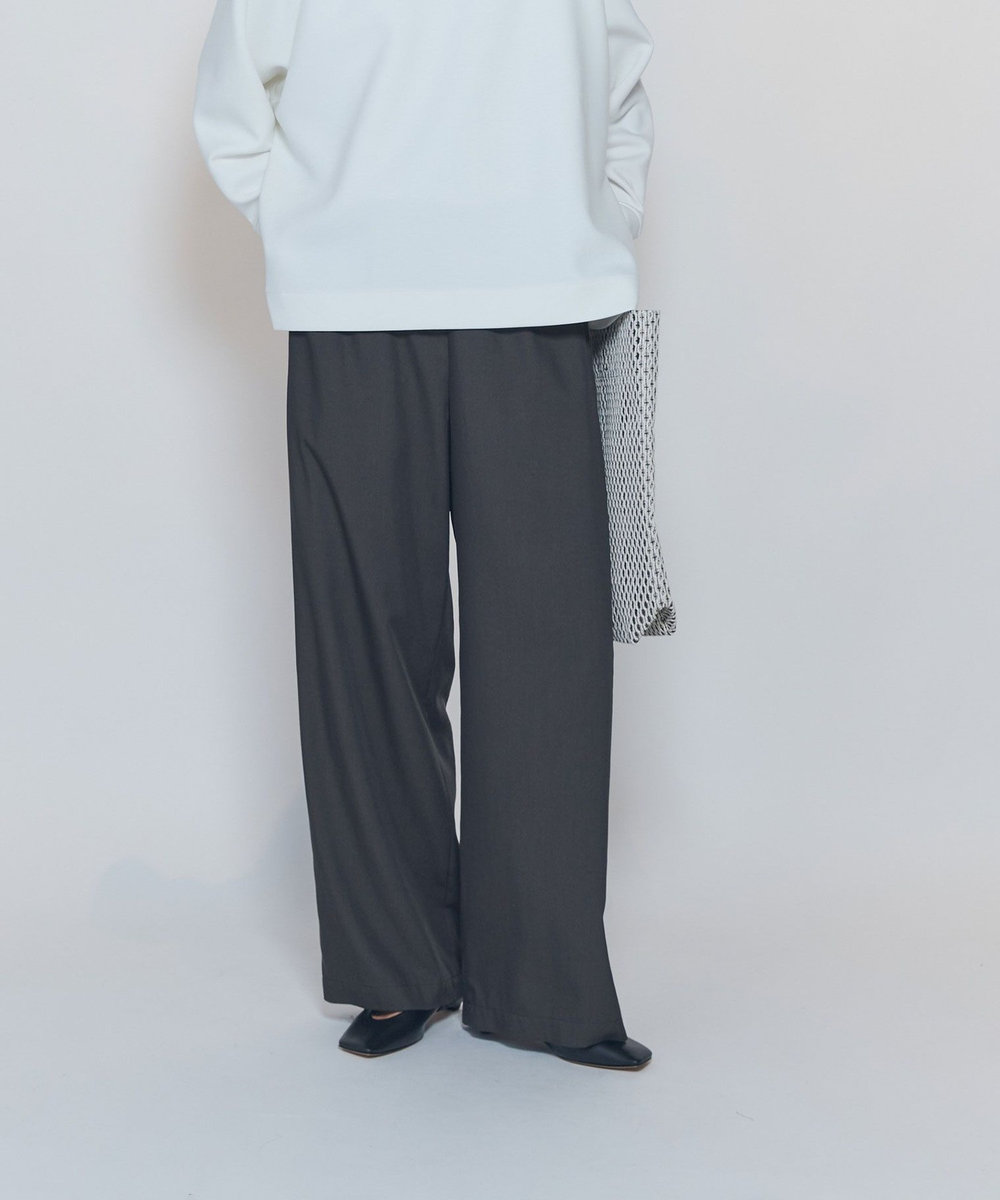 1er Arrondissement テンセルワイドパンツ ブラウン