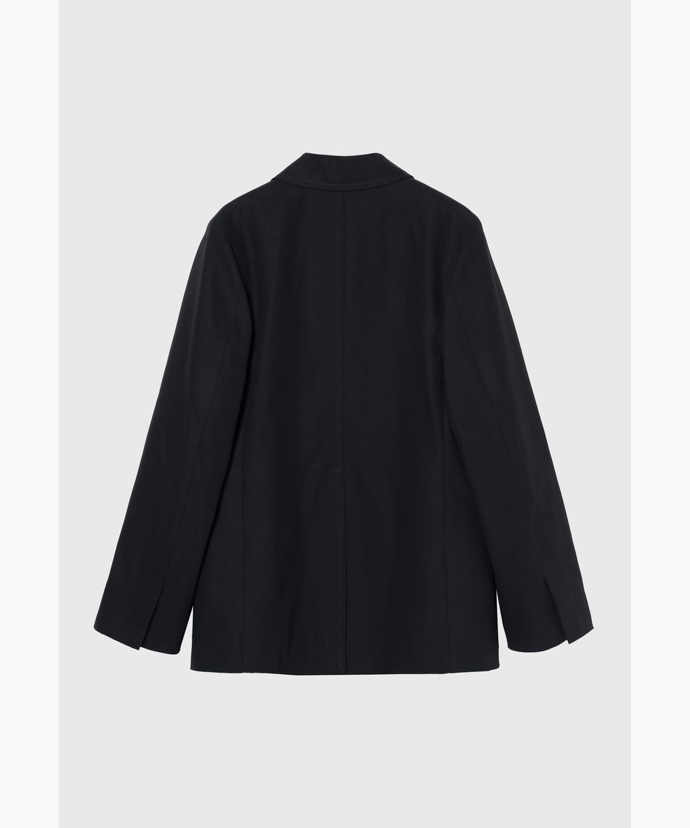 DÉPAREILLÉ COTTON LINEN TWILL DOUBLE JACKET / コットンリネンツイルダブルジャケット ネイビー