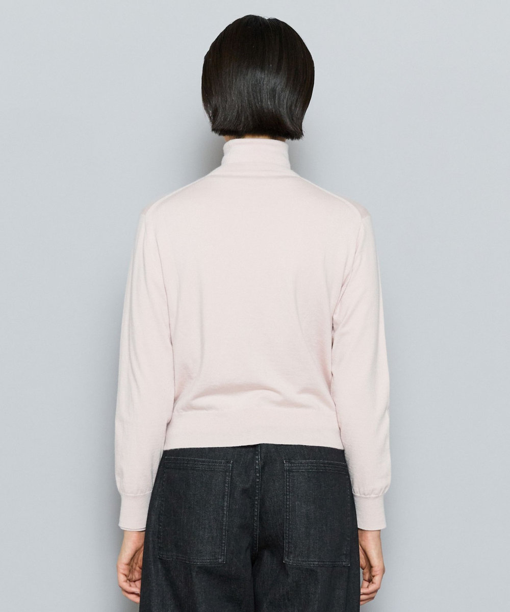 L'EQUIPE COUTURIER カシミヤシルクHGニットカーディガン ピンク