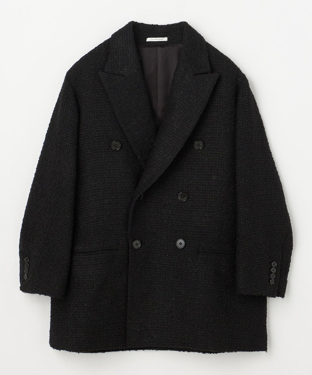 1er Arrondissement ＜COUTURE D'ADAM/クチュール ド アダム＞"Cottage"コート ブラック