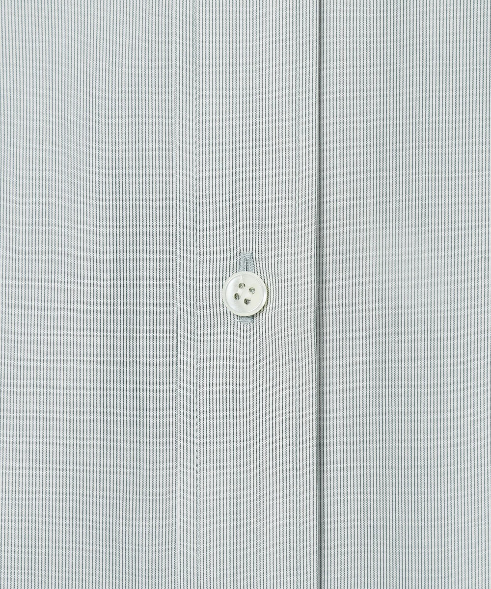 DÉPAREILLÉ PINSTRIPE BOW SHIRT / ピンストライプボウシャツ グリーン