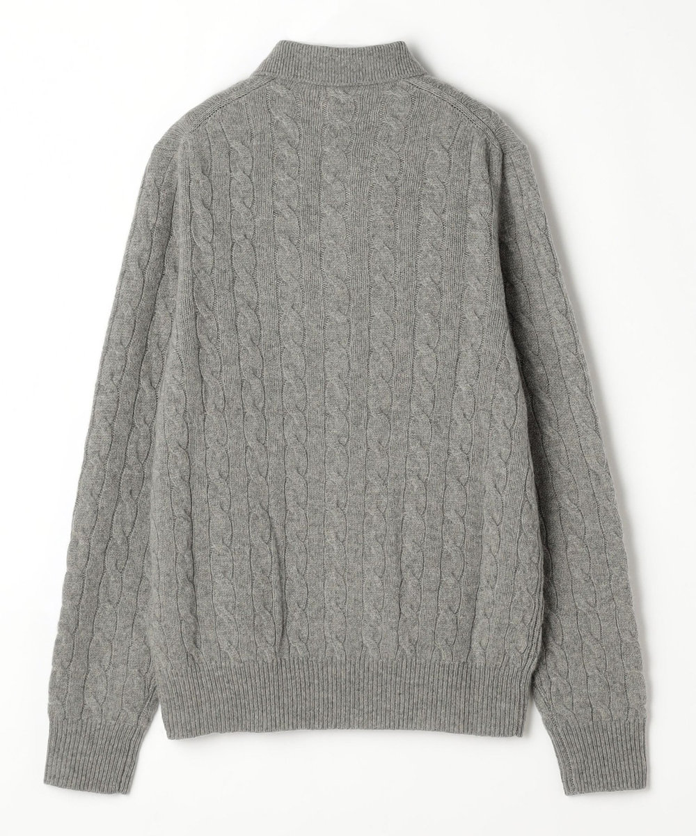 1er Arrondissement ＜POLO RALPH LAUREN/ポロ ラルフ ローレン＞ケーブルニットウールカシミアニット グレー