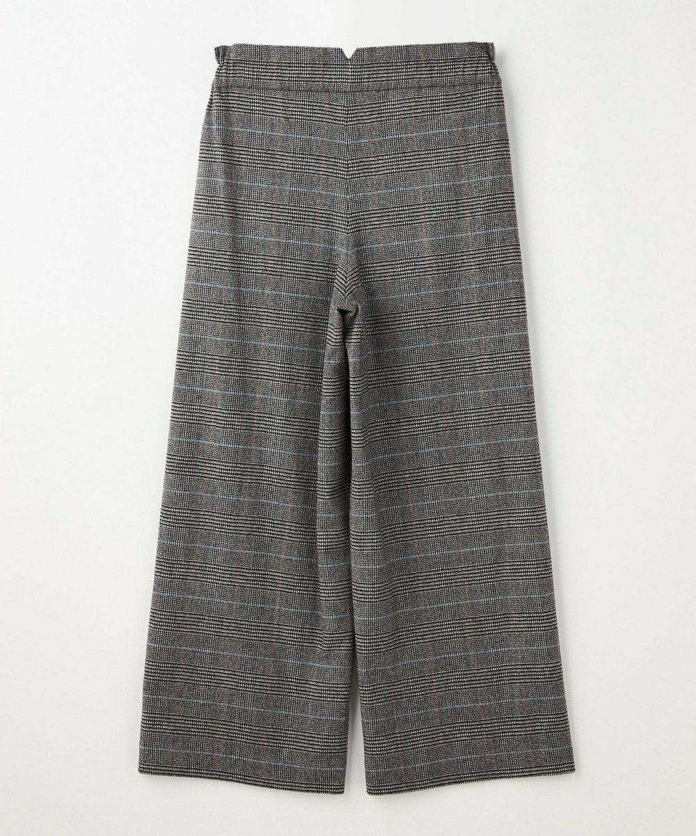 MOGA ウールカシミヤグレンチェックワイドパンツ チェック