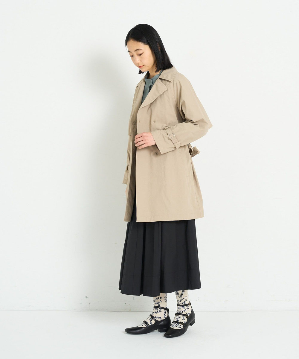 ADIEU TRISTESSE ハーフトレンチコート ベージュ