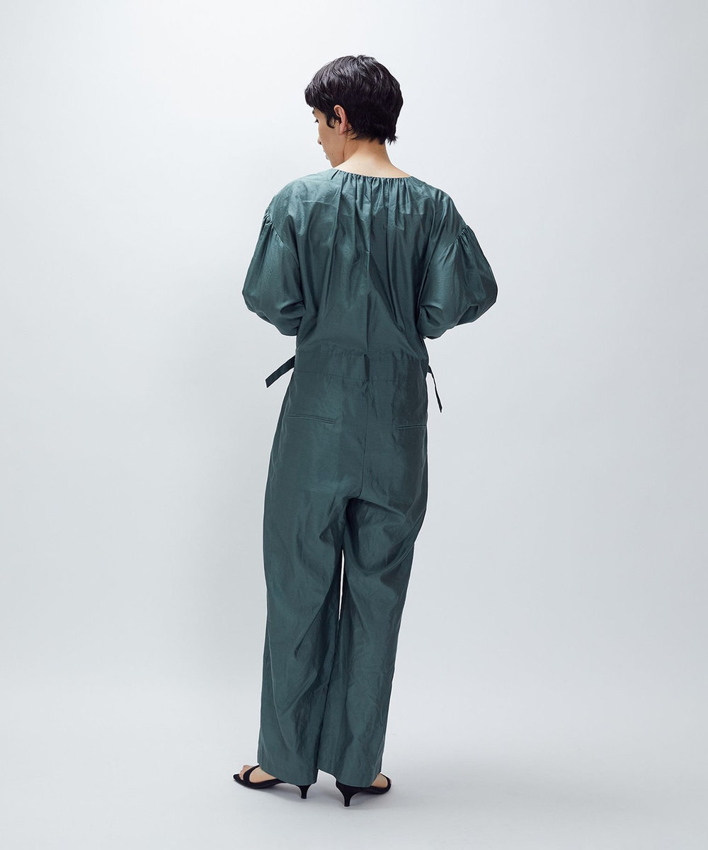 1er Arrondissement シルクコンビネゾン グリーン