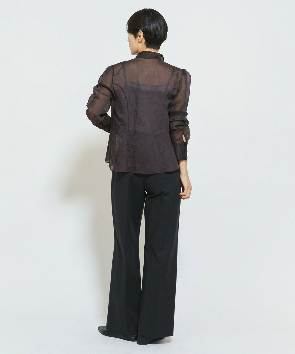 MOGA Collection MOGA Collection ダブルクロスストレッチベルト付きパンツ ブラック