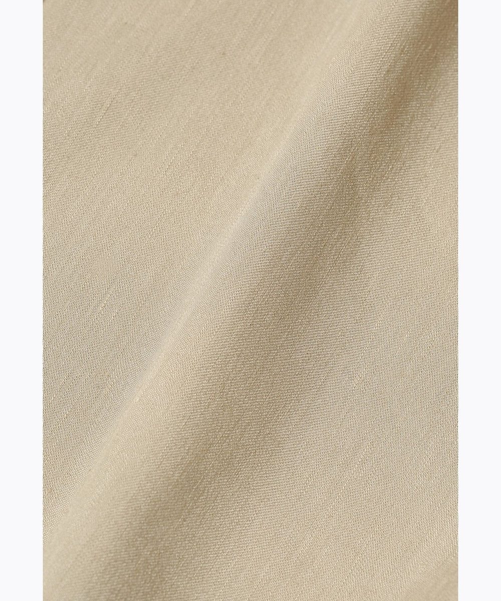 DÉPAREILLÉ LINEN POLYESTER TWILL JACKET ベージュ