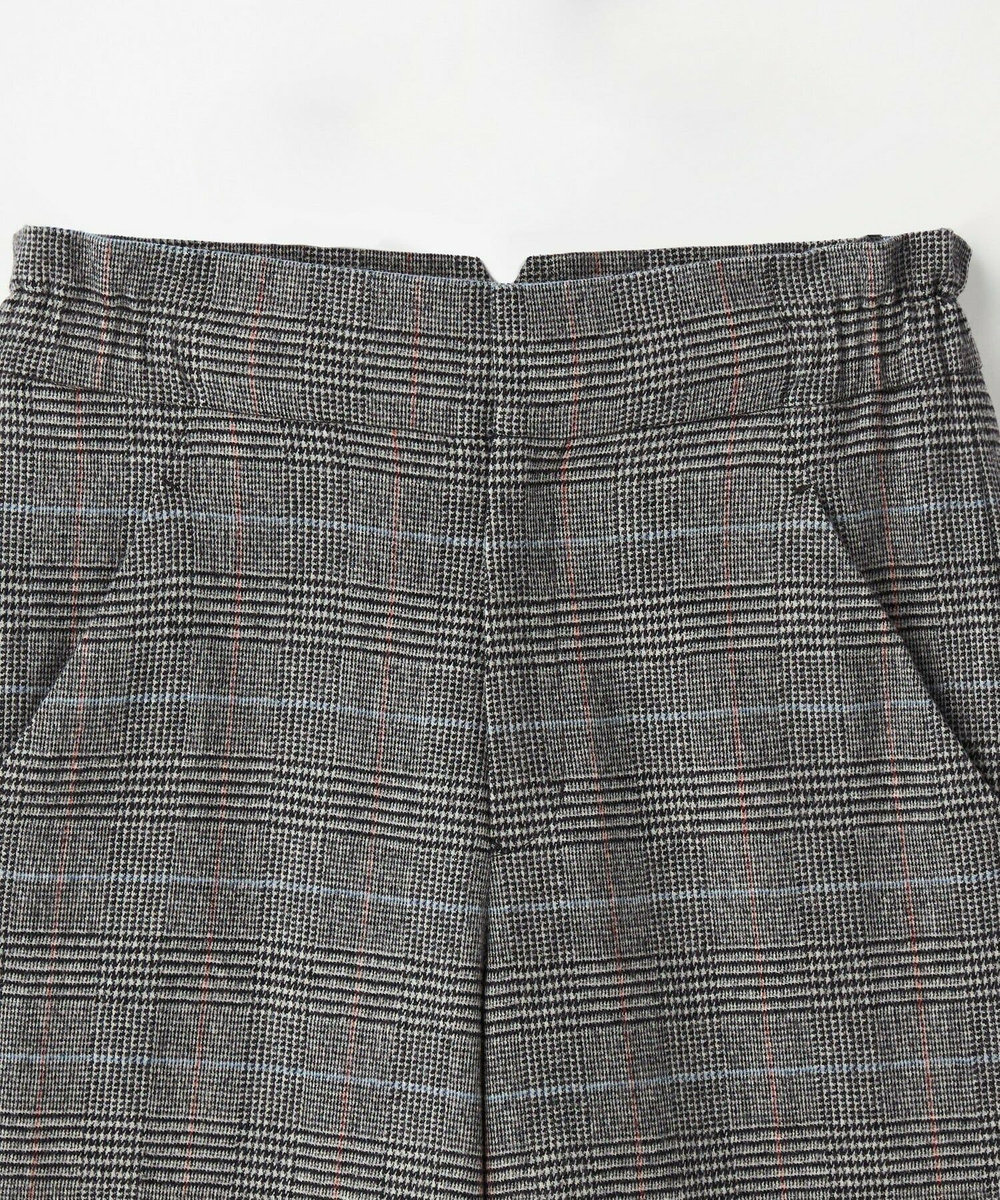 MOGA ウールカシミヤグレンチェックワイドパンツ チェック