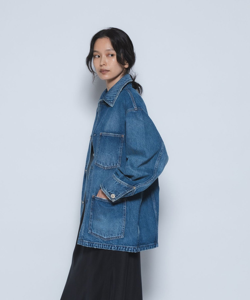 1er Arrondissement ＜NEEDBY heritage×1er Arrondissement＞【別注】カバーオール"Colette" インディゴブルー