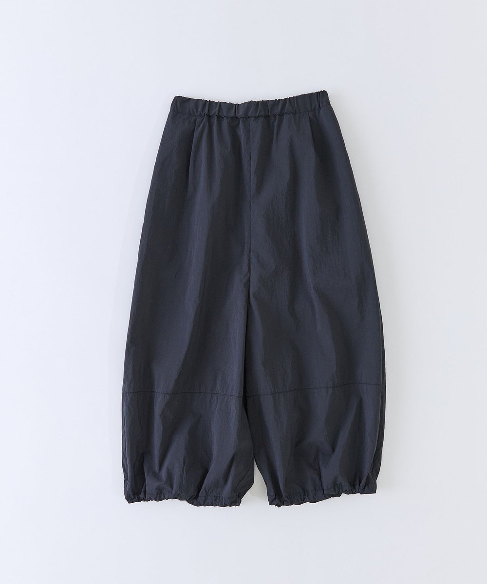 congés payés ADIEU TRISTESSE 【FAVE】ナイロンワイドサルエルパンツ ブラック