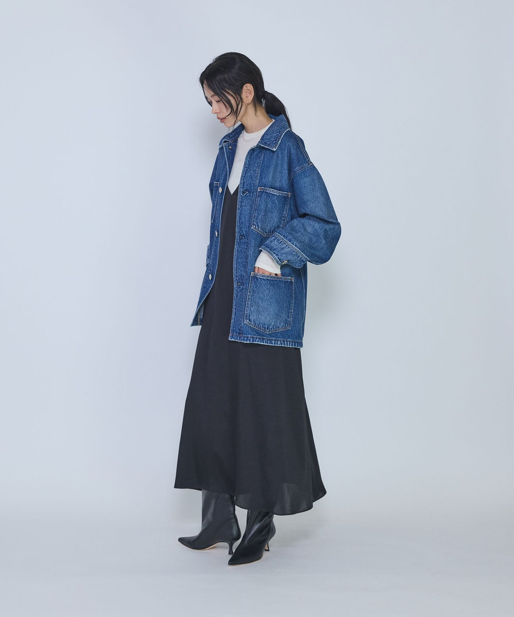 1er Arrondissement ＜NEEDBY heritage×1er Arrondissement＞【別注】カバーオール"Colette" インディゴブルー