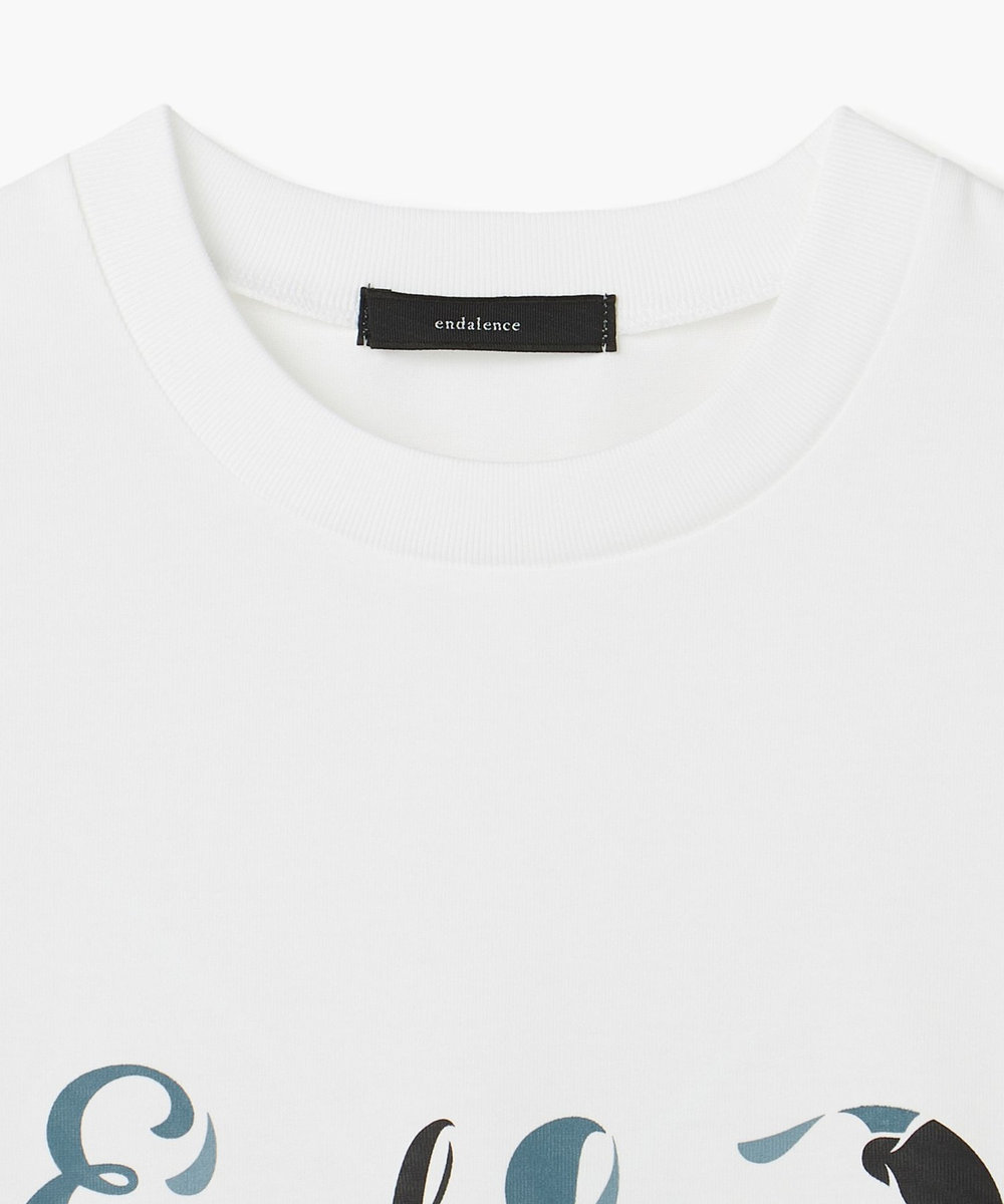 endalence endalence×MHAKコラボロゴTシャツA ブルー