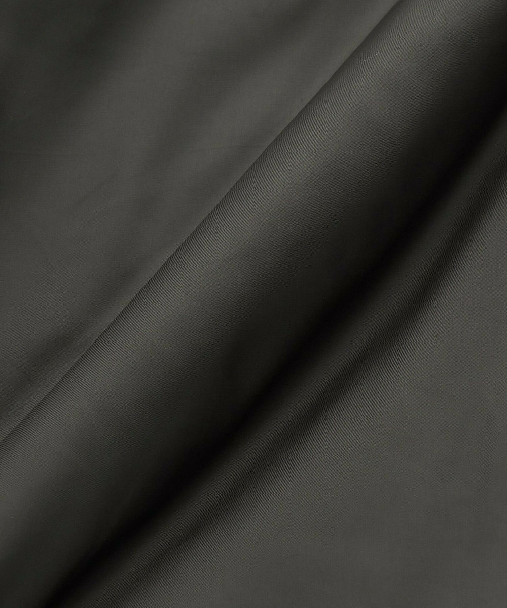 feerique Lサイズ（大きいサイズ） 【大きいサイズ】feerique シルキータフタパディングコクーンコート ブラック
