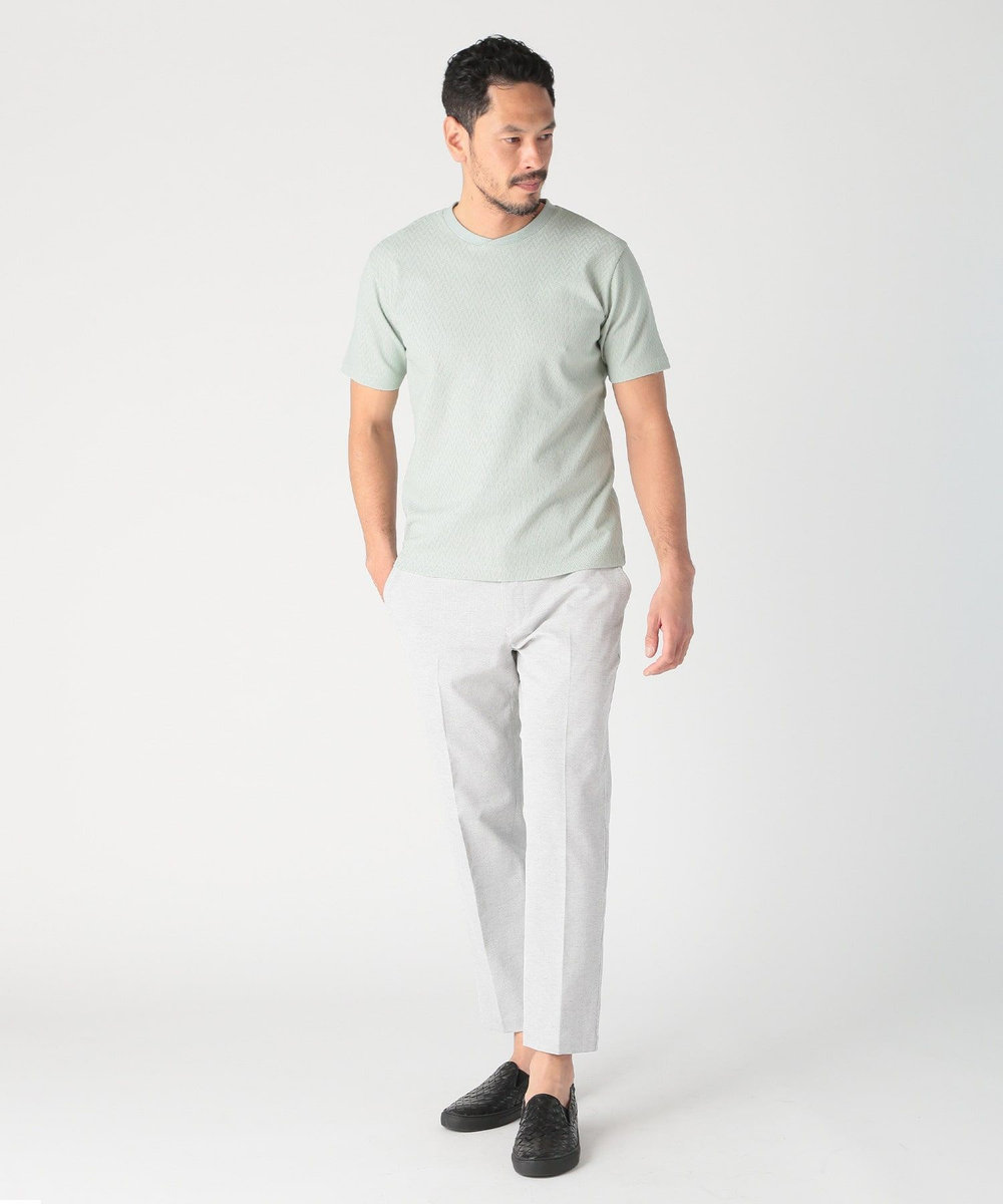 MEN'S BIGI シェルタリングドライオックス アンクルパンツ＜吸汗速乾/紫外線防止/接触冷感/ストレッチ＞ ネイビー