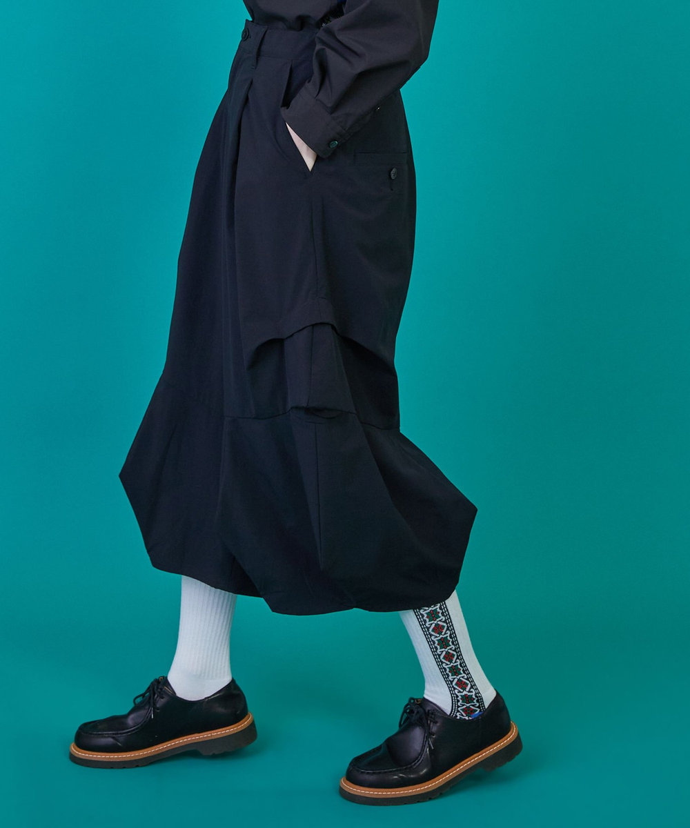 FRAPBOIS ニューホーン パンツ ブラック