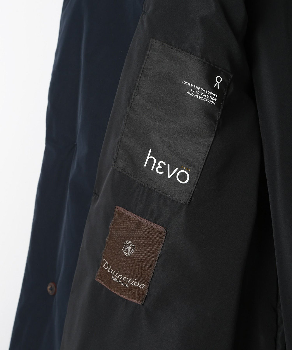 MEN'S BIGI 【hevo/イーヴォ】別注ポリエステルコットンタフタコート ネイビー