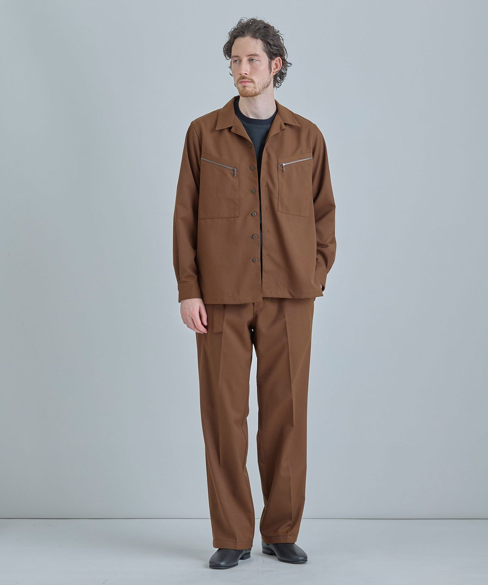 MEN'S BIGI 【Dickies（R）/ディッキーズ（R）】別注 SMART MERINO 875 ワークパンツ ブラウン