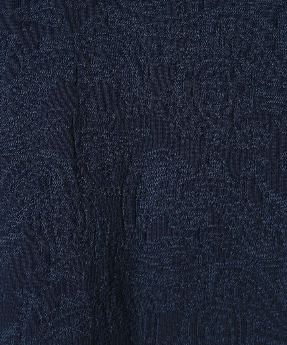 MEN'S BIGI 【TIE YOUR TIE/タイ ユア タイ】別注 クルーネックTEE<接触冷感> ネイビー
