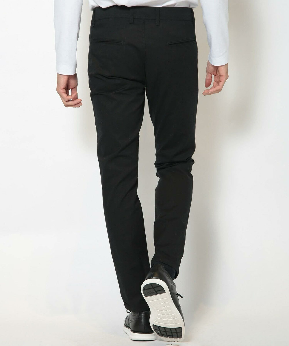 MEN'S BIGI シャドーヘリンボーンストレッチパンツ ブラック
