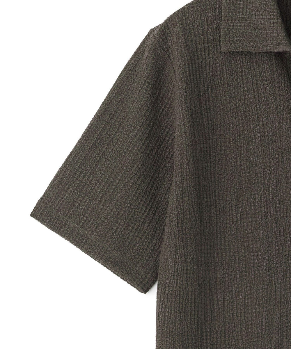 UNION STATION ＜WEB限定＞ワッシャースキッパーポロシャツ カーキ