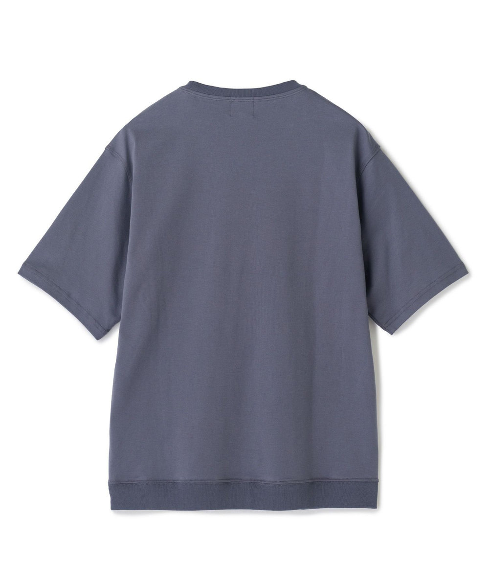MEN'S BIGI スビンプラチナム スムースTシャツ チャコールグレー