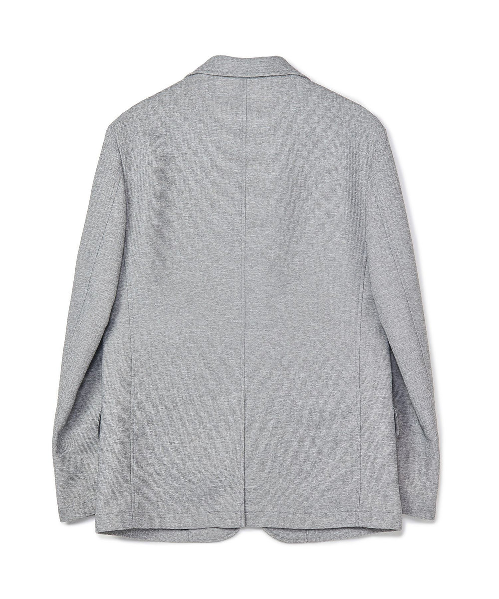 MEN'S BIGI 【ACTIVE TAILOR】カラミメッシュストレッチジャケット＜軽量/通気性/ストレッチ＞ グレー