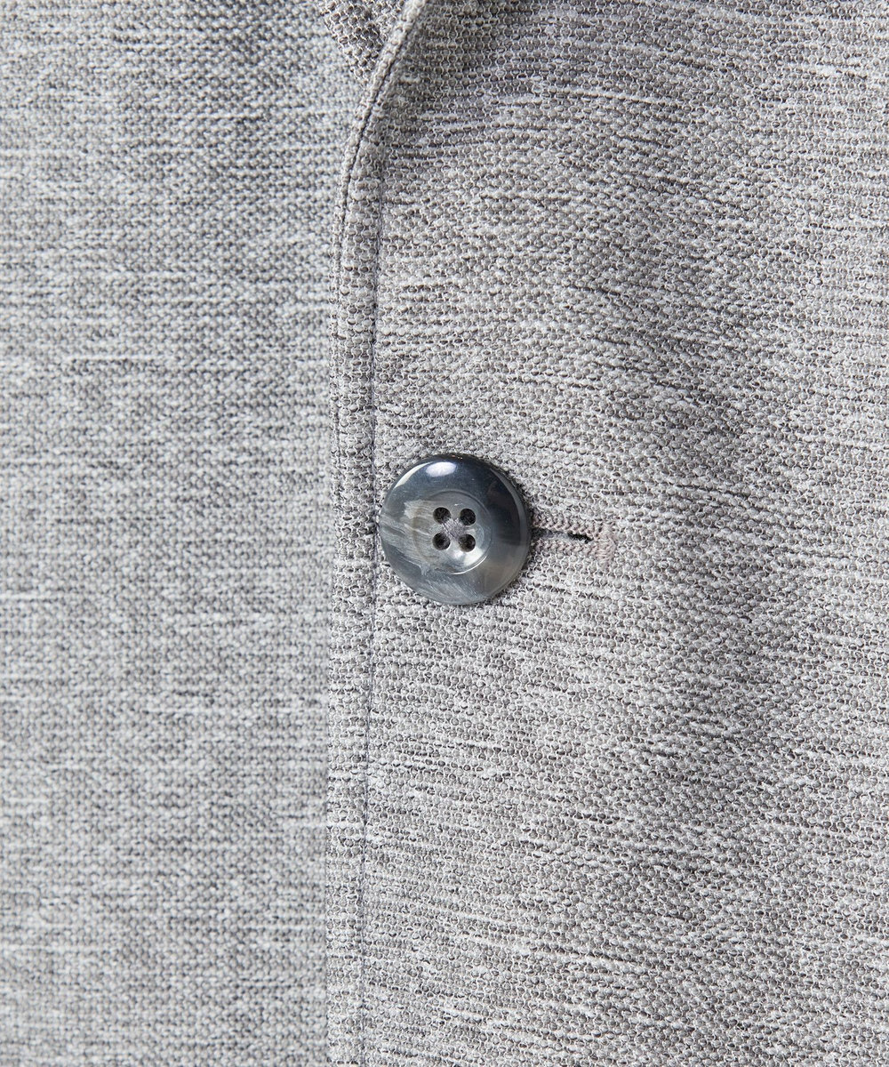 MEN'S BIGI 【ACTIVE TAILOR】カラミメッシュストレッチジャケット＜軽量/通気性/ストレッチ＞ グレー