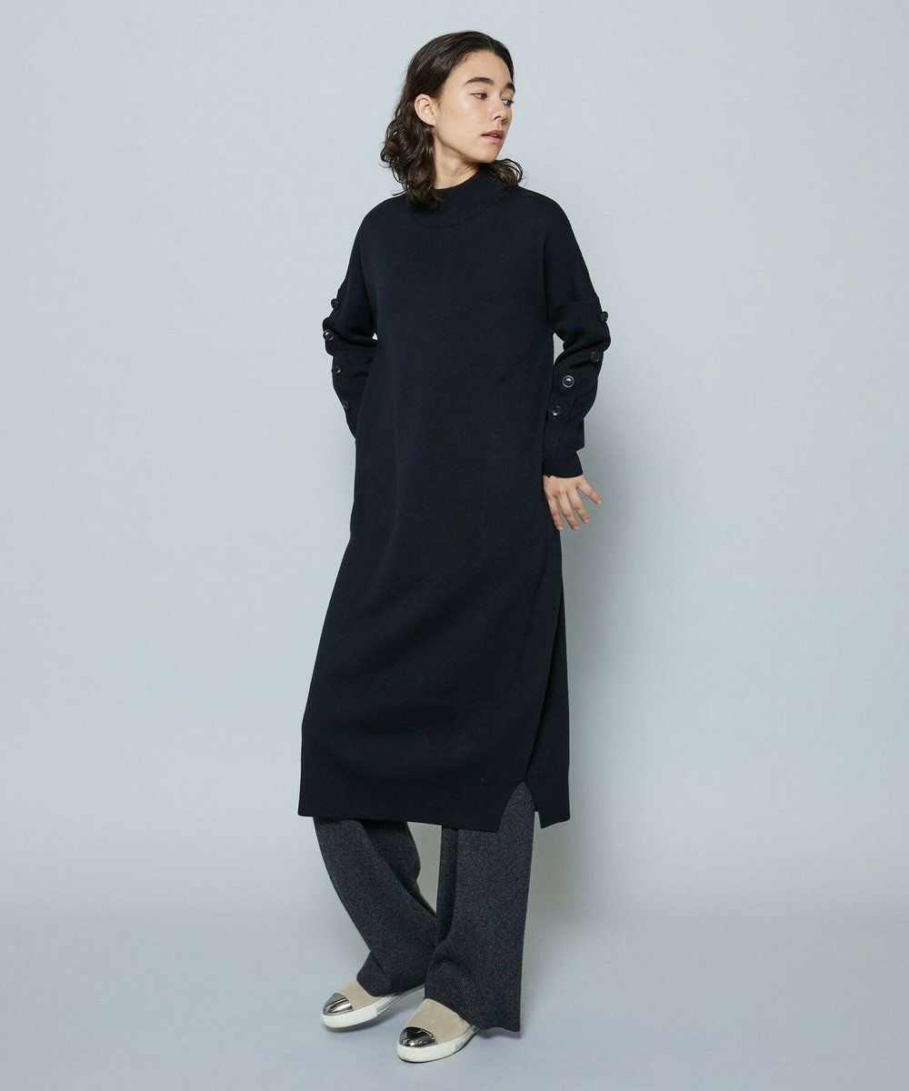 MOGA MOLLOニットパンツ［セットアップ可能］ チャコールグレー