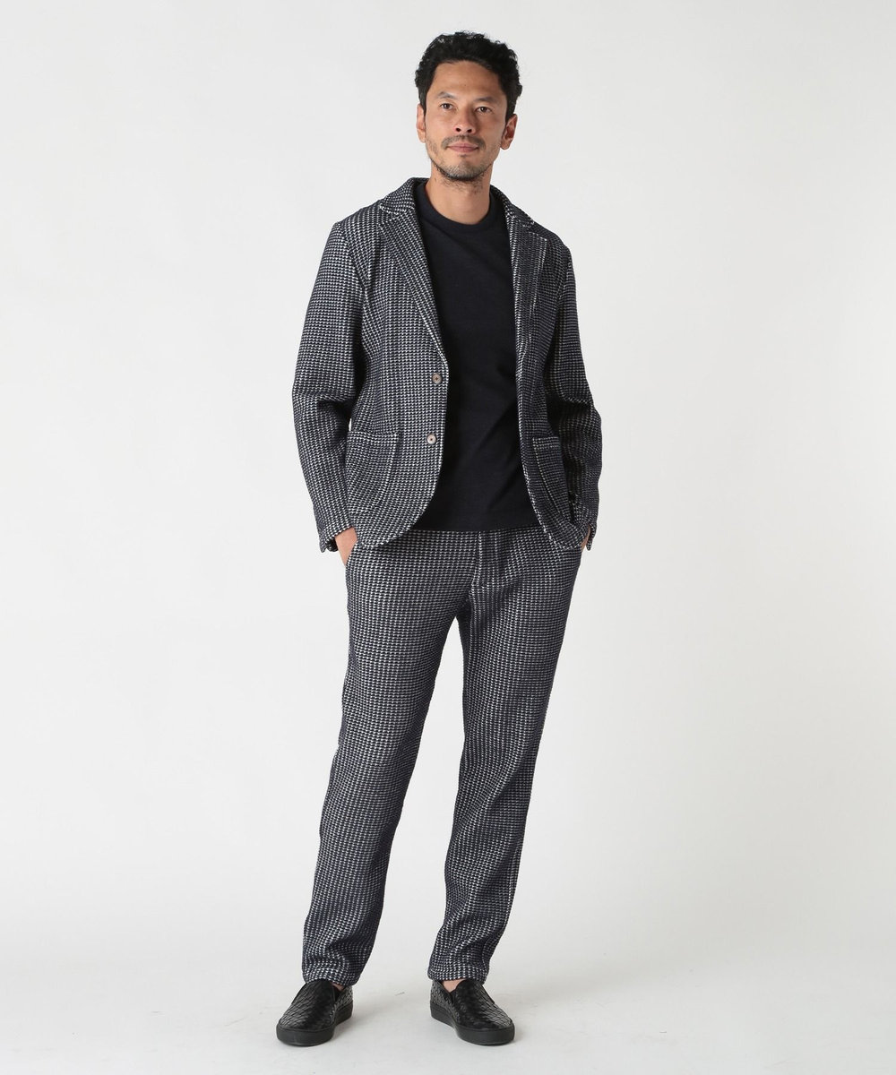 MEN'S BIGI オニワッフルイージーパンツ ネイビー