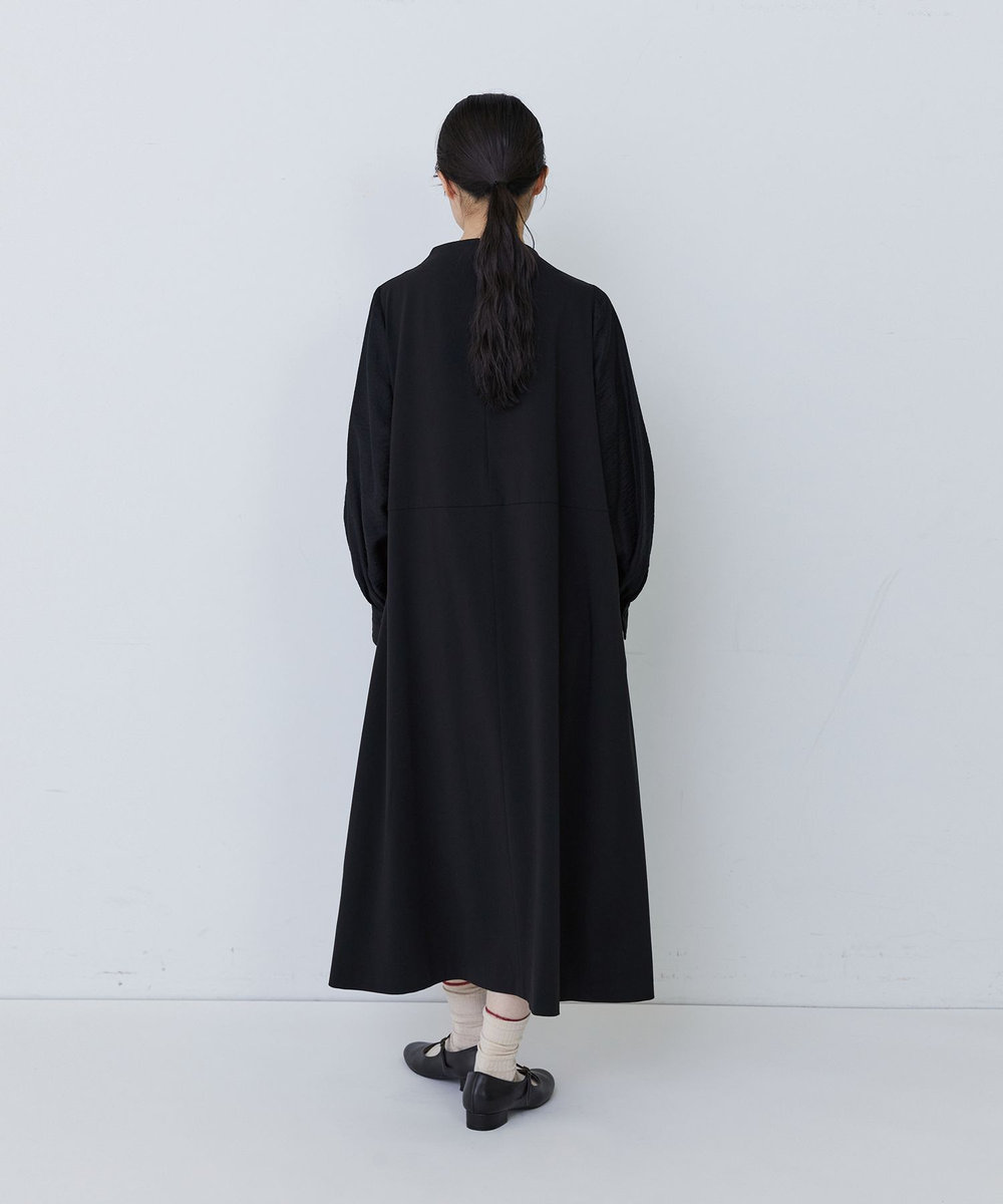 congés payés ADIEU TRISTESSE ジャカードスリープワンピース ブラック